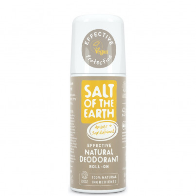Prírodný kryštálový dezodorant Jantár Santalové drevo Roll-On 75ml Prírodný kryštálový dezodorant Jantár Santalové drevo Roll-On 75ml