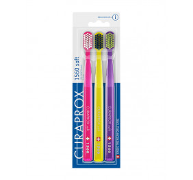 Curaprox zubná kefka CS 1560 soft trojbalenie