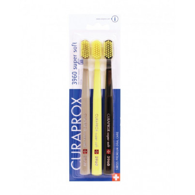 Curaprox zubná kefka CS 3960 super soft trojbalenie Curaprox zubná kefka CS 3960 super soft trojbalenie