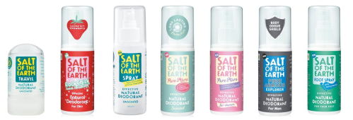 Prírodný deodorant Salt of the Earth